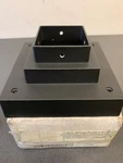 Z-lite Sqpm-bk Square 6-3/4" Wide Pier Mount Base With Fitter Black. Fixed Price $55.99.