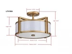 Safavieh Orb Drum Ceiling Light, Reduced Price 2172770594 LIT4186A. Fixed Price $102.00.