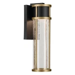 Kichler Camillo Led Textured Black With Natural Brass Modern Outdoor Wall Light. Fixed Price $119.20.