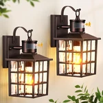 Vianis 2 Pack Motion Sensor Outdoor Lights For House, Oil Rubbed Bronze Farmh.... Fixed Price $127.74.