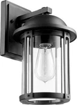Quorum Home Contemporary Outdoor Wall Lantern In Noir. Fixed Price $123.00.
