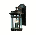 Maxim 3135CDSE Santa Barbara 20" 3-LIGHT Outdoor Wall Mount In Sienna. Fixed Price $478.00.