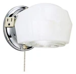 Westinghouse 66402 1-LIGHT Indoor Wall Fixture W/convenience Outlet & Pull Chain. Fixed Price $35.65.