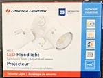 Lithonia Lighting 150W Eq Hardwired Led White 2-HEAD Dusk-to-dawn Flood. Fixed Price $49.78.