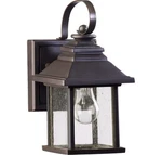 Quorum 7940-5-86 Pearson 10" Outdoor Wall Lantern In Oiled Bronze. Fixed Price $101.00.