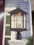 Home Decorators Brimfield Exterior Post Lantern 272 775 Aged Iron 18 Inch * New. Fixed Price $40.00.