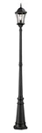 Roseto ZPL28511 Glenn 90" Tall Outdoor Single Head Post Light - Black. Fixed Price $283.91.