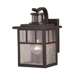 Vaxcel Mission Dualux 1 Light 7" Outdoor Motion Sensor Wall, Bronze - T0437. Fixed Price $229.99.