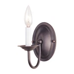 Livex Lighting 4151-07 Home Basics Inch Bronze Wall Sconce. Fixed Price $75.96.