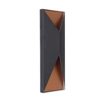 Craftmade Outdoor Peak Medium Pocket Sconce, Black/brass Z3412-TBSB-LED. Fixed Price $146.40.