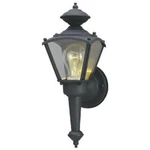 Westinghouse Lighting 6698300 One-light Exterior Wall Lantern, Matte Black Finis. Fixed Price $36.75.