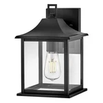 Lark Nolan Light Outdoor Small Wall Mount Lantern, Black/clear - 81590BK. Fixed Price $129.99.