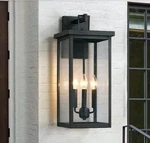 TD40019OT True Fine Trevot Outdoor Wall Sconce 3 Light. Fixed Price $69.99.