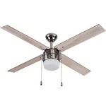 Portage Bay Chism 52" Ceiling Fan W/ Light, Quiet Motor & Pull Chain, Gun Metal. Fixed Price $81.99.