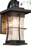Nib Eeru Outdoor Motion Sensor Porch Column Light Black. Fixed Price $65.00.
