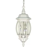 Nuvo Lighting 60/894 Central Park Outdoor Pendant Chandeller White. Fixed Price $91.19.