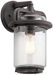 Kichler Andover 14" High Weathered Zinc Outdoor Wall Light. Fixed Price $299.99.