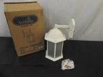 Acclaim Craftsman Wall-mount 1-LIGHT Outdoor Textured White Fixture. Fixed Price $45.00.