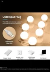 Consciot 10 Led Vanity Mirror Lights Kit.. Fixed Price $24.99.