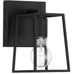 Craftmade 12105FB1 Dunn Light Inch Flat Black Wall Sconce. Fixed Price $42.00.