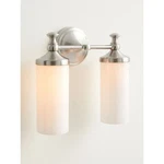 Pottery Barn Mercer Double Tube Sconce 13" Polished Nickel Lighting Lights New. Fixed Price $117.77.