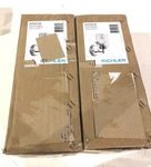 2PK Kichler Winslow 1-LIGHT Brushed Nickel Wall Sconce With Clear Seeded Glass. Fixed Price $47.99.