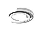 Modern 19.68" Led Flush Mount Ceiling Light, White/black, Acrylic Shade. Fixed Price $55.20.