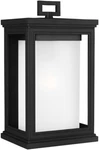 Feiss OL12901TXB Roscoe Patio Lighting Wall Lantern, 1-LIGHT, 75 Watt, Black. Fixed Price $169.95.