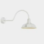 Troy Rlm 1-LIGHT Sconce Outdoor Wall Mount 16 Inch Heavy-duty Lamp Gloss White. Fixed Price $89.99.