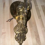 Minka Brass Metal Wall Sconce Gold Lighting Fixture Incandescent Ul Listed. Fixed Price $40.59.