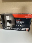 Hampton Bay Hartford 14.25" Millennium Black Led Smart Outdoor Lantern Hubspace. Fixed Price $58.00.