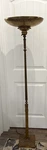 Vintage Pierced Brass Floor Lamp Torchiere 4 Light Italian French Renaissance. Fixed Price $449.99.