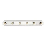 Hampton Bay 36 In. 6-LIGHT Chrome Finish Vanity RS220121L6 New Lot 3776. Fixed Price $42.99.