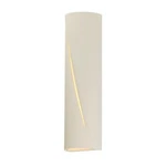 ET2 Lighting Puff 22" Led Outdoor Wall Sconce, Chaulk White E14396-CHK. Fixed Price $340.20.