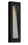 New Hinkley Lighting Luna Large Wall Mount Lantern Satin Black 1669SK. Fixed Price $399.95.