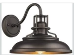Indoor & Outdoor Vintage Black Gold Gooseneck Farmhouse Wall Lamp 4FY15-1W Orb. Fixed Price $67.44.
