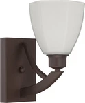 Luminance F13091-45 Contemporary Incandescent Light Wall Sconce Blackened. Fixed Price $25.95.