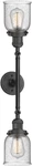 208-OB-G54 Franklin Restoration Bath Vanity Light, Seedy Glass, Oil Rubbed Bronz. Fixed Price $525.99.