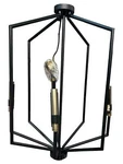Kichler, 52351BK, Armand 4 Light 19" Wide Taper Candle Pendant. Fixed Price $164.99.