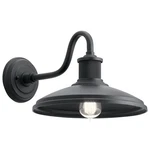 Kichler 49980 Black Allenbury Single Light 12"W Outdoor Wall Sconce. Fixed Price $234.99.