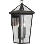 Kichler Regence Outdoor Wall Light, Medium, Black/beveled - 59126BKT. Fixed Price $359.99.