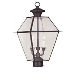 Livex Lighting Westover Outdoor Post Head Bronze. Fixed Price $431.16.