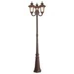 Livex Lighting Oxford Outdoor 3 Head Post Imperial Bronze 7666-58. Fixed Price $899.96.