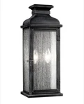 OL11101DWZ Pediment 2 Light 18 Inch Tall Outdoor Wall. Fixed Price $292.50.