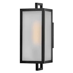 Lark Halden 1 Light Small Outdoor Wall Mount Lantern, Black/etched - 82070BK. Fixed Price $169.99.