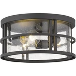 Z-lite 570F-BK Jordan 3 Light 12 Inch Black Outdoor Flush Mount. Fixed Price $391.00.
