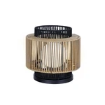 Brown One Light Outdoor Portable Lamp From The Aden Collection. Fixed Price $220.00.