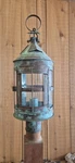 New Period Lighting Fixtures Colonial Exterior Lantern Model L370P Verdis. Fixed Price $735.00.