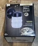 Hampton Bay Exterior Wall Lantern 252 550 Nib. Fixed Price $13.17.