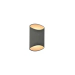 Avenue Lighting Outdoor Led 12" Cylindrical Sconce, Silver AV9897-SLV. Fixed Price $259.20.